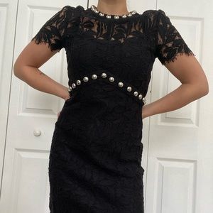 Lace Black Dress